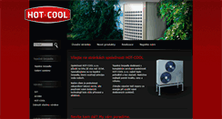 Desktop Screenshot of hot-cool.cz