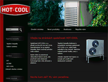 Tablet Screenshot of hot-cool.cz